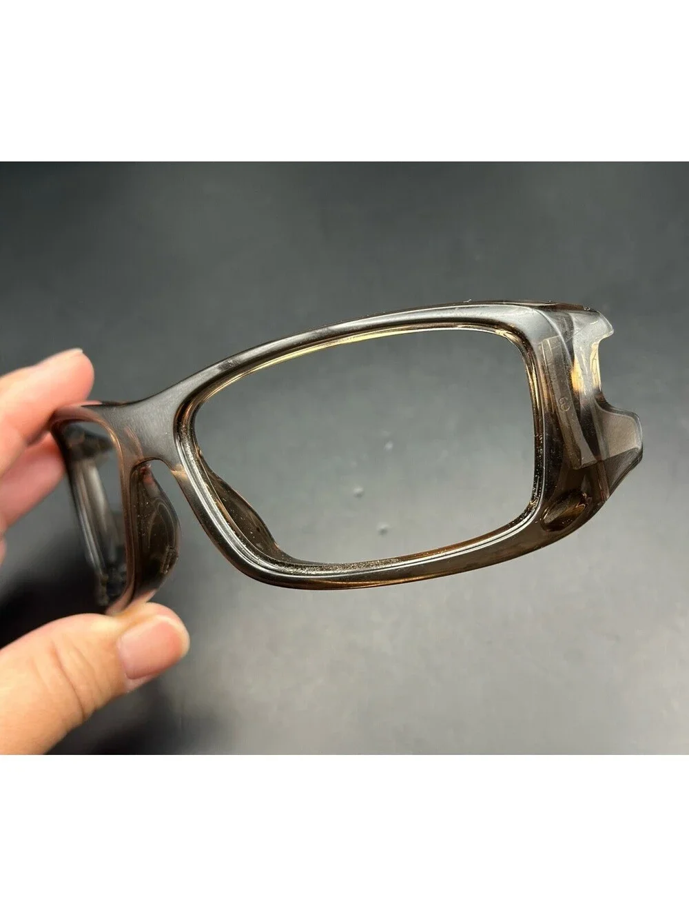 Oakley Hijinx Brown Smoke Front/Orbital
